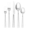 Thyme & Table 20-Piece Medallion Stainless Steel Flatware Set, Silver