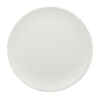 Better Homes & Gardens Porcelain Round Ribbed Salad Plates, White, Set of 12