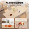 VEVOR Clear Table Cover Protector, 36" x 72" Table Cover, 1.5 mm Thick PVC Plastic Tablecloth, Waterproof Desktop Protector for Writing Desk