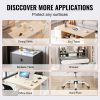 VEVOR Clear Table Cover Protector, 36" x 72" Table Cover, 1.5 mm Thick PVC Plastic Tablecloth, Waterproof Desktop Protector for Writing Desk