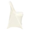 VEVOR Stretch Spandex Folding Chair Covers, Universal Fitted Chair Cover, Removable Washable Protective Slipcovers, for Wedding, Holiday, Banquet