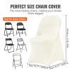 VEVOR Stretch Spandex Folding Chair Covers, Universal Fitted Chair Cover, Removable Washable Protective Slipcovers, for Wedding, Holiday, Banquet